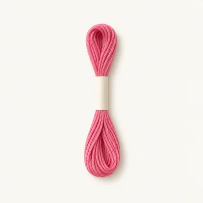 Pink embroidery thread