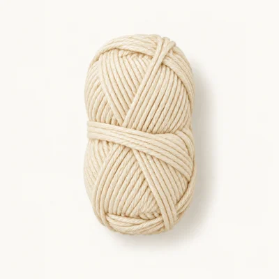 Yarn in cream