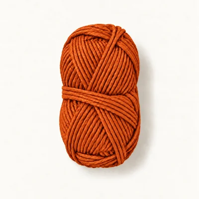 Yarn in orange