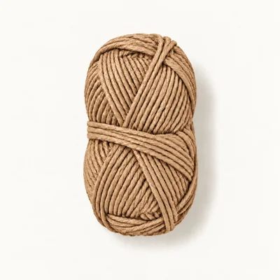 Yarn in tan
