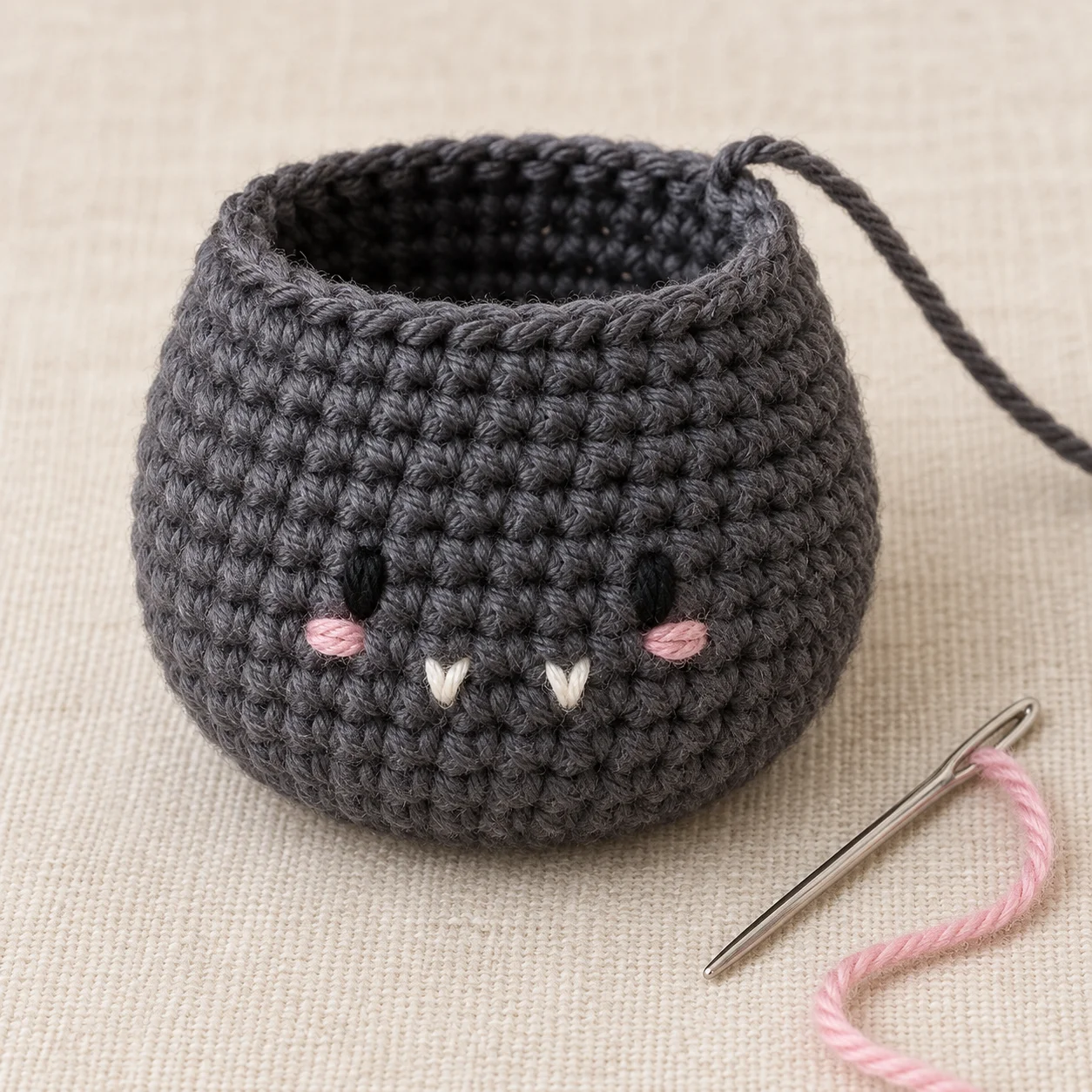 Crochet and embroider the body